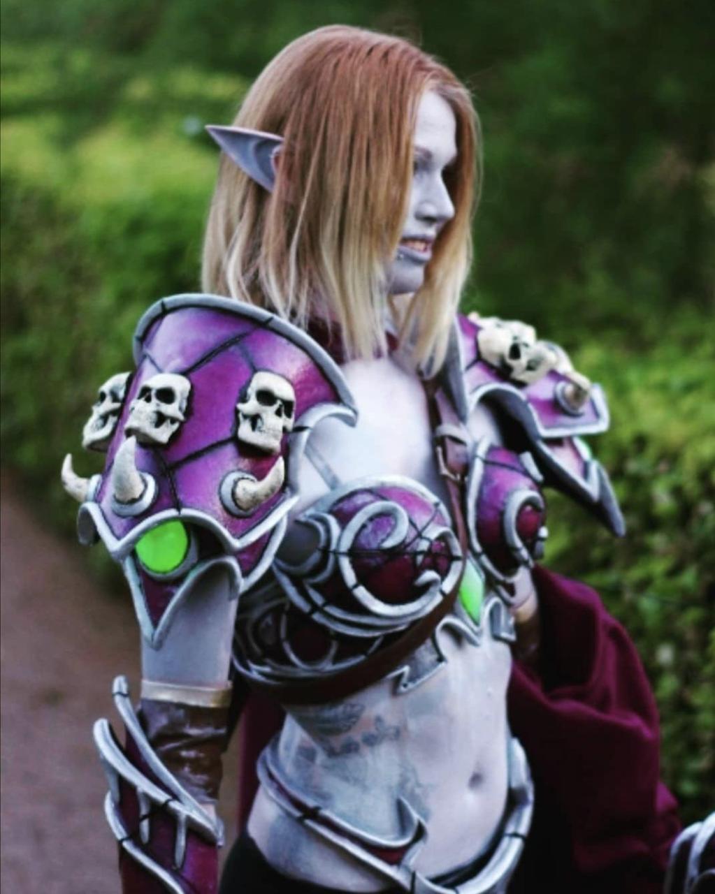 Me cosplaying as Sylvarnes from world of warcraft 🥰