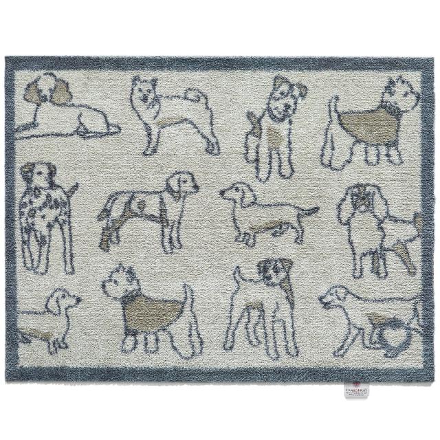 Hug Rug øko dørmåtte, 65x85 - Hunde
