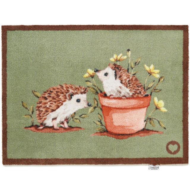 Hug Rug øko dørmåtte, 65x85 - Pindsvinevenner
