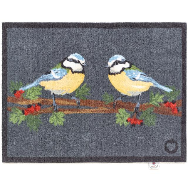 Hug Rug øko dørmåtte, 65x85 - Blåmejse